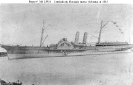 Confederate Blockade Runner Advance 
 
    Photographed at Nassau, Bahamas, in 1863. 
    After capture in 1864, she became USS Advance, and was
    later renamed Frolic. 
    See 