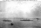 Confederate ironclads Chicora and Palmetto State 
 
    Nineteenth-Century photograph of a painting by Conrad Wise Chapman,
    depicting the ships in Charleston harbor, South Carolina, during
    the Civil War. 
    Note the spar t