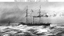 CSS Stonewall (1865) 
 
    Wash drawing by Clary Ray, circa 1898. 
 
    U.S. Naval Historical Center Photograph.