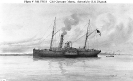 CSS Governor Moore (1862) 
 
    Sepia wash drawing by R.G. Skerrett, 1904, depicting the ship
    during her brief service as a Confederate cotton-clad gunboat
    on the lower Mississippi River. 
 
    Courtesy of the Navy Art Collectio