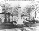 New York Navy Yard, Brooklyn, New York 
 
    View of the Boxer Monument and its vicinity, taken in 1876. An
    old cannon and the former Confederate 