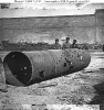 CSS Virginia II (1864-1865)  
 
    Smokestack removed from the ship after it had been damaged. Probably
    photographed at Richmond, Virginia, sometime after the city was
    captured by Union Forces in April 1865. 
    Photographed by M
