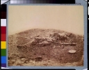 Battlefield of Gettysburg--Body of a soldier in 