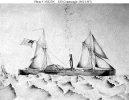 USS Conemaugh (1862-1867) 
 
    Contemporary photograph of a Civil War era artwork. 
 
    U.S. Naval Historical Center Photograph.