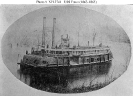 USS Fawn (1863-1865) 
 
    Tied up to the river bank, on one of the Western Rivers during
    the Civil War. 
 
    U.S. Naval Historical Center Photograph.