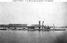 Passaic class monitor 
 
    Photographed after the Civil War. 
    This may be USS Camanche, moored off Vallejo, California,
    circa the 1880s or 1890s. 
 
    U.S. Naval Historical Center Photograph.