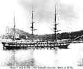 USS Wabash (1856-1912) 
 
    Photographed in the Mediterranean, probably at Villefranche,
    France, circa 1871-73. 
 
    Courtesy of the Bethlehem Steel Company Archives, Skerritt Collection. 
 
    U.S. Naval Historical Center Ph