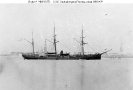 USS Ticonderoga (1863-1887) 
 
    Photographed at Venice, Italy, circa 1866-69. 
 
    Courtesy of George H. Stegmann. 
 
    U.S. Naval Historical Center Photograph.