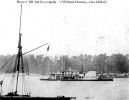 USS Maria Denning (1861-1862) 
 
    Off Cairo or Mound City, Illinois, circa 1862-63. 
    She became a U.S. Army Transport in December 1862. 
    Mast in foreground is on USS General Bragg, the main subject
    of the photograph (