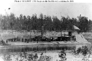 USS Osage (1863-1865) 
 
    Photographed on the Red River, Louisiana, circa March-May 1864. 
    Note that guns in turret bear dead ahead, and there are false
    gun ports painted on the turret side. 
 
    U.S. Naval Historical Cent