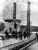 USS Elk (1864-1865) 
 
    Officers on the ship's upper deck, seen from a similar river
    steamer during the Civil War. 
    Note fancy woodwork around the deck edge and pilothouse roof,
    bullet-proof metal plating and ship's number (