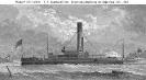 USS Ellen (1861-1865) 
 
    Line engraving published during the 19th Century, depicting the
    ship in 1861-1862, while she was serving as a gunboat. 
 
    U.S. Naval Historical Center Photograph.