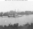 USS Canonicus (1864-1908) 
 
    With a schooner alongside, probably in the James River area,
    Virginia, in 1864-65. 
 
    U.S. Naval Historical Center Photograph.