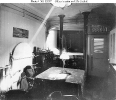 USS Catskill (1863-1901) 
 
    View in an officer's cabin, photographed by N.L. Stebbins, Boston,
    Massachusetts, circa 1898. 
    Note open deadlight scuttle in the overhead, wooden joinerwork,
    watertight door at left, lamp on the