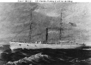 USS Cherokee (1864-1865) 
 
    Civil War vintage painting. 
 
    Courtesy of the Hyde Windlass Company, Bath, Maine, April 1936. 
 
    U.S. Naval Historical Center Photograph.