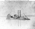 USS Choctaw (1863-1866) 
 
    Photographed in the Western Rivers region during the Civil War,
    with her crew's laundry drying from a line rigged from the foremast
    to the bow. 
 
    U.S. Naval Historical Center Photograph.