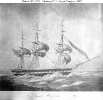 USS Congress (1842-1862) 
 
    Nineteenth or early Twentieth Century photograph of an artwork
    titled 