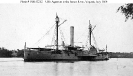 USS Agawam (1864-1867) 
 
    In the James River, Virginia, July 1864. Photographed by Brady
    & Company, Washington, D.C. 
 
    Collection of Surgeon Herman P. Babcock, USN. Donated by his
    son, George R. Babcock, 1939. 
 
    