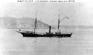 USS Aroostook (1862-1869) 
 
    Photographed in Chinese waters, circa 1867-69. 
    The original print is mounted on a carte de visite, marked
    