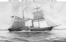 USS Harriet Lane (1861-1863) 
 
    Halftone reproduction of a wash drawing by Clary Ray, circa 1898. 
 
    U.S. Naval Historical Center Photograph.