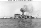 USS Miantonomoh (1865-1874) 
 
    Watercolor by Oscar Parkes. 
 
    Courtesy of Dr. Oscar Parkes, London, England, 1936. 
 
    U.S. Naval Historical Center Photograph.