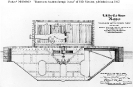 USS Monitor (1862) 
 
    Transverse hull section through the turret. Engraving published
    circa 1862, based on John Ericsson's drawings, and measurements
    taken from the ship. 
 
    U.S. Naval Historical Center Photograph.