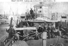 USS Thomas Freeborn (1861-1865) 
 
    Some of the ship's officers and men demonstrate how her late
    Commanding Officer, Commander James H. Ward, was sighting her
    bow gun when he was mortally wounded on 27 June 1861, during
    an a