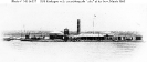 USS Kickapoo (1864-1874) 
 
    Halftone reproduction of a photograph taken in the Mobile Bay
    area, Alabama, in March 1865, showing the ship with an anti-mine
    