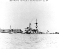 USS Monadnock (Monitor # 3) 
 
    Off the Mare Island Navy Yard, California, prior to her June
    1898 departure for the Philippines. 
    The monitor USS Camanche is partially visible in the right
    background. 
 
    Courtes