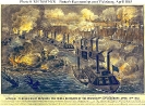 

The following images depict Tuscumbia as one of several
ships present during Civil War actions:


  