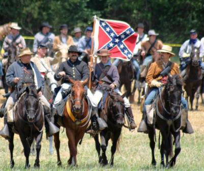Battle of Hanover Reenactment Cavalry
