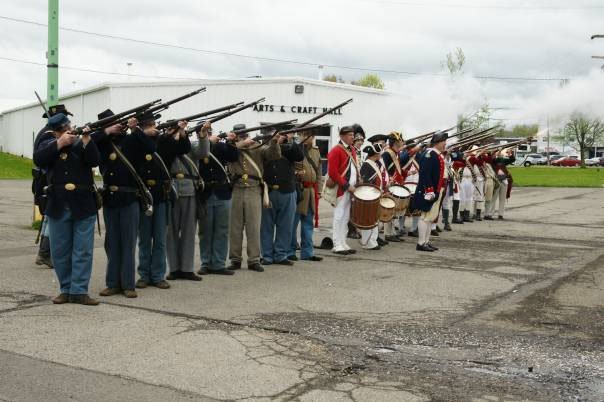 Ohio Civil War Collectors Show Firing Line