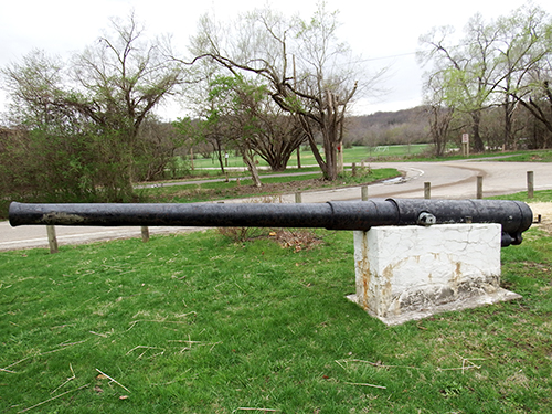 camp dennison cannon side