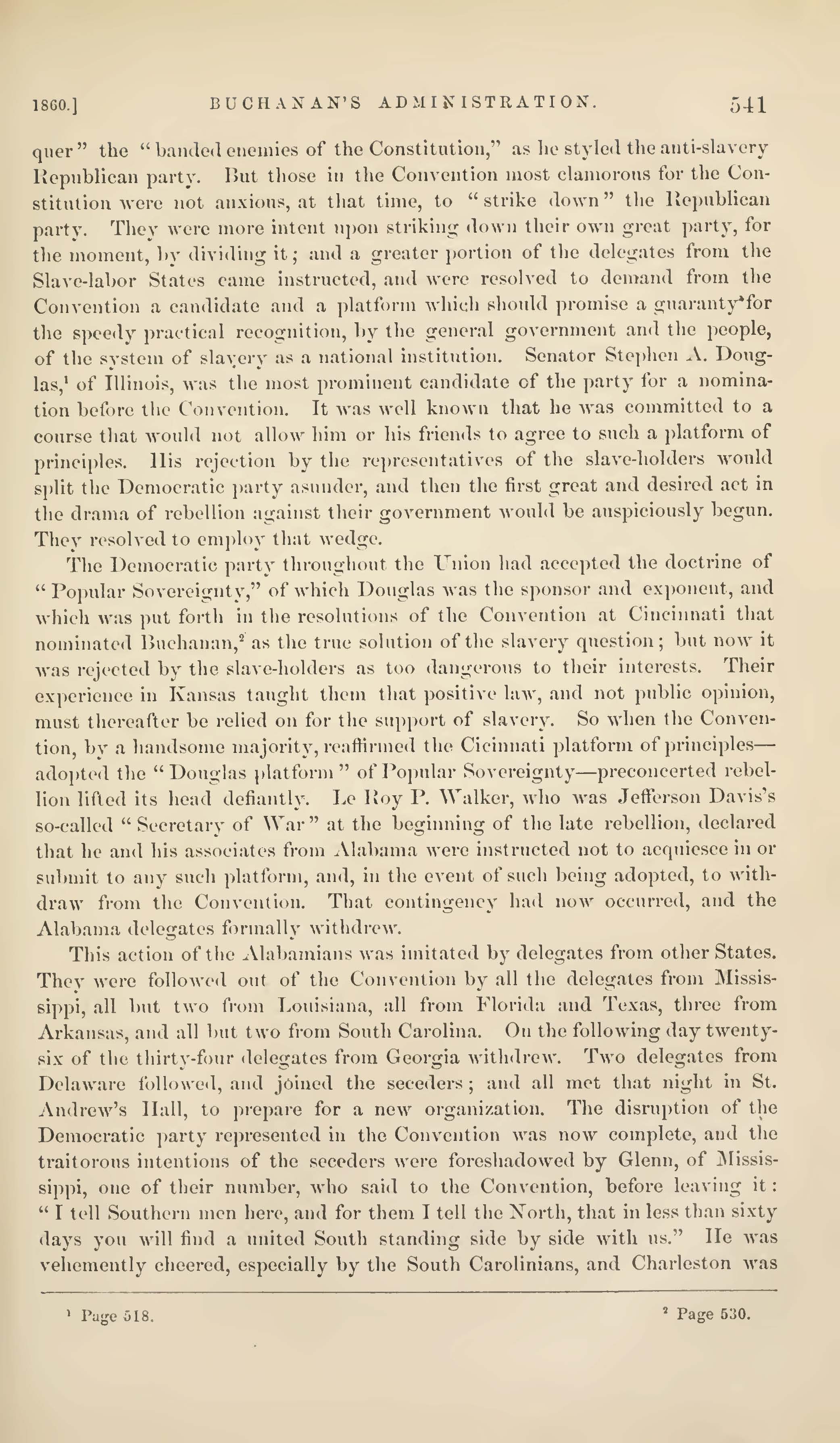 Chapter XV Buchanan Administration Lossing Pictorial History of the United States img 10