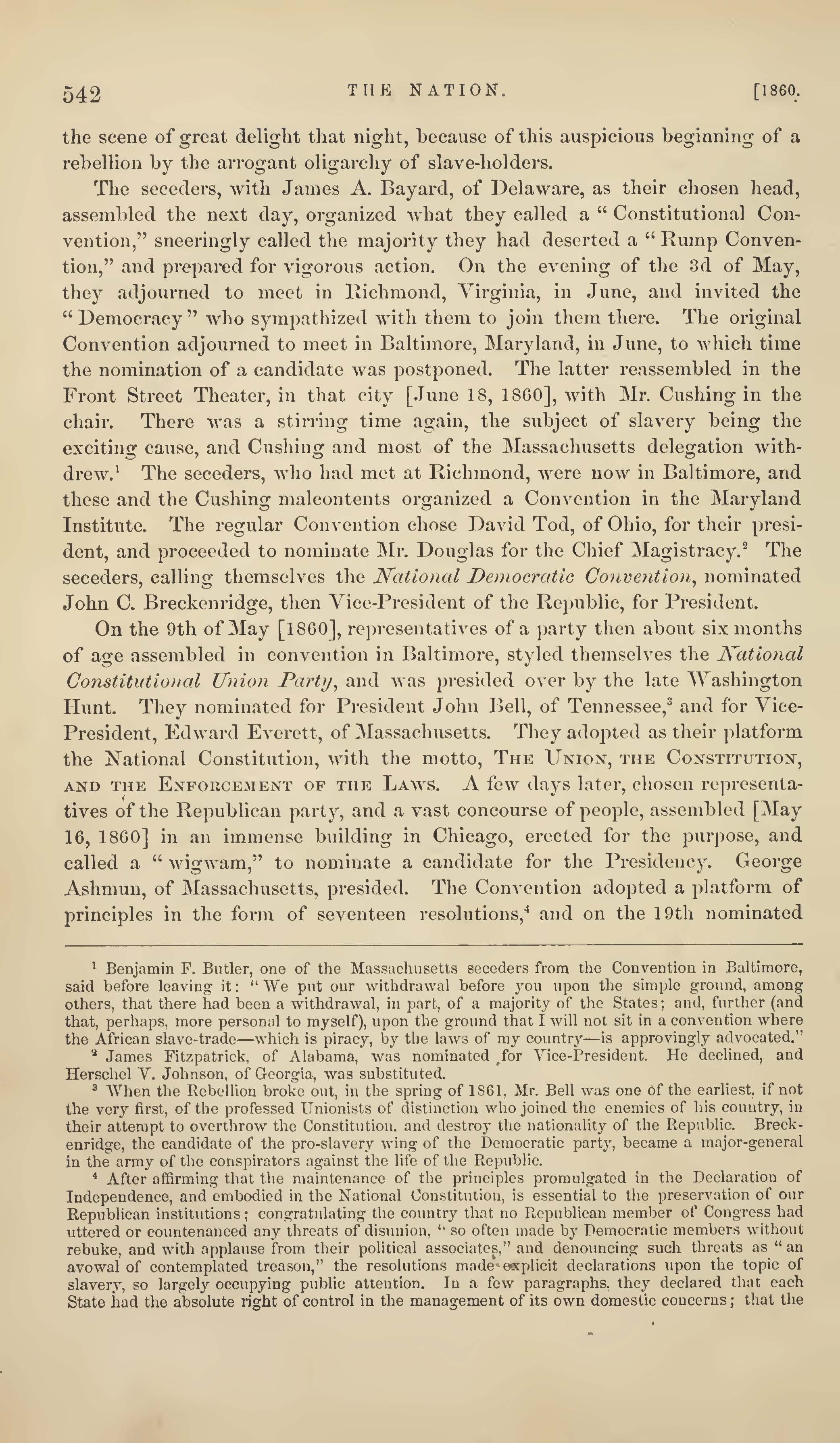 Chapter XV Buchanan Administration Lossing Pictorial History of the United States img 11