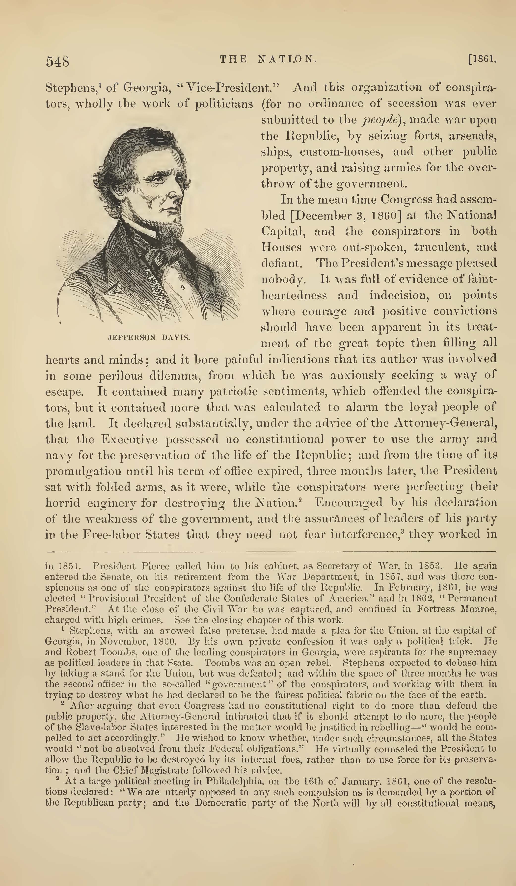 Chapter XV Buchanan Administration Lossing Pictorial History of the United States img 17