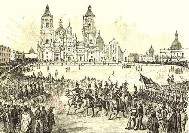 The Plaza of the City of Mexico