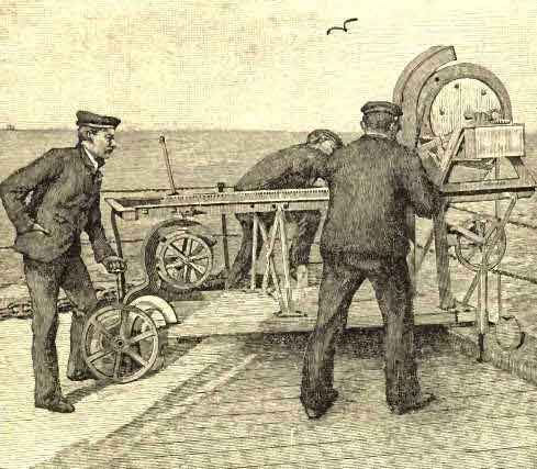 Sounding Machine used by a Cable Expedition
