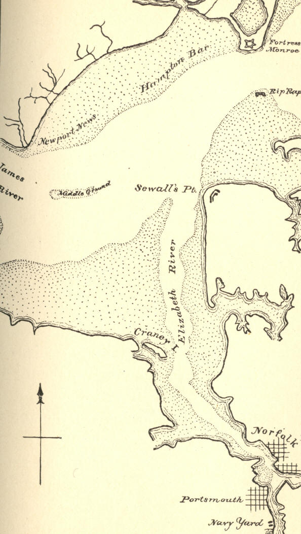 Map of Hampton Roads