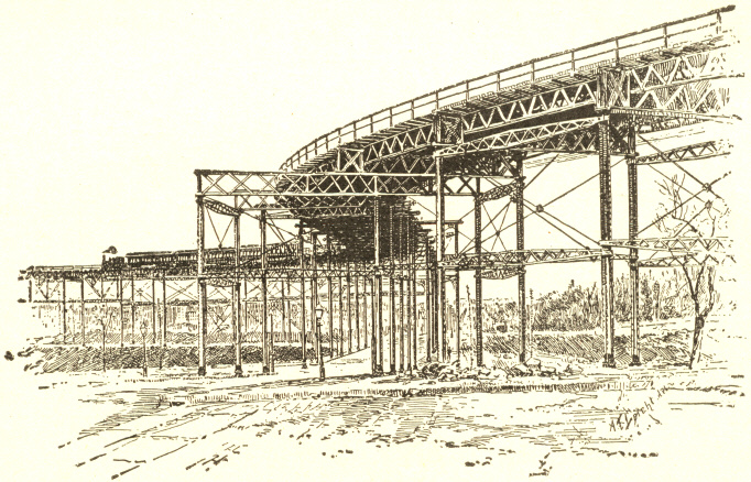 The Manhattan Elevated Railway, New York